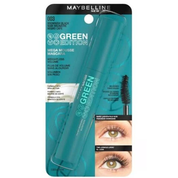Maybelline Makeup 42 Maybelline Green Edition Mega Mousse Mascara